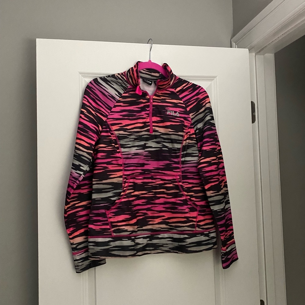 FILA Quarter Zip Jacket/Pullover Size Small❤️